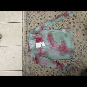 Zara tie dye top!